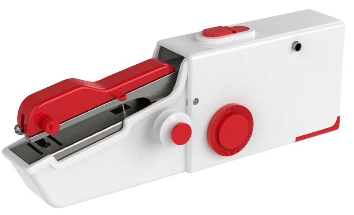 Cenocco CC-9073: Easy Stitch handheld naaimachine, rood in de groep HUISHOUDEN & TUIN / Huishoudelijke apparaten / Naaimachine & Accessoires / Naaimachines bij TP E-commerce Nordic AB (38-88718)