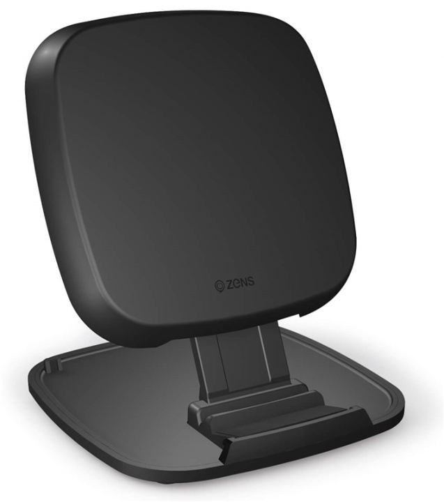 Zens Qi draadloze oplader met standaard, 10W snel opladen, zwart, bulk in de groep SMARTPHONE & TABLETS / Opladers & Kabels / Draadloze Qi-oplader bij TP E-commerce Nordic AB (38-88749)
