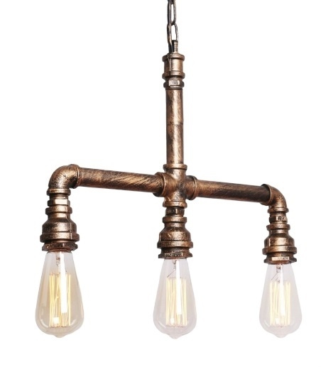 Lampa med vattenrör-design in de groep HOME ELECTRONICS / Verlichting / Plafondverlichting bij TP E-commerce Nordic AB (38-88789)