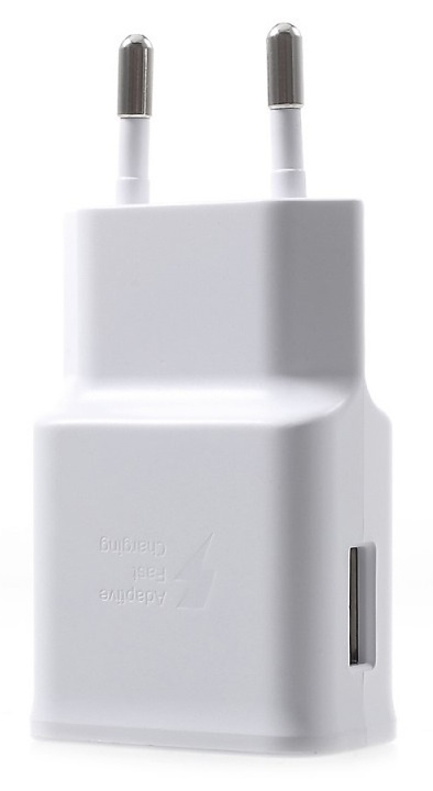 Samsung Originele snellader EP-TA200 USB Type-A, Wit, Bulk in de groep SMARTPHONE & TABLETS / Opladers & Kabels / Wandoplader / Wandoplader USB bij TP E-commerce Nordic AB (38-88841)