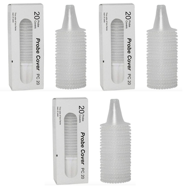 Sondehoesje 60 stuks voor Braun en andere oorthermometers in de groep BEAUTY & HEALTH / Gezondheidszorg / Koortsthermometers bij TP E-commerce Nordic AB (38-88899PKT3)