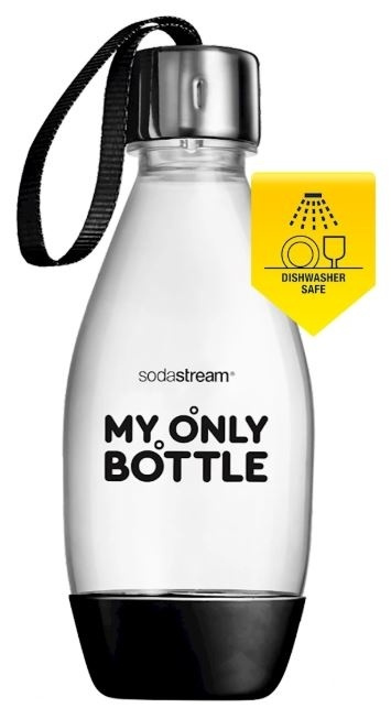 SodaStream My Only Bottle 0,5 l, Svart in de groep HUISHOUDEN & TUIN / Huishoudelijke apparaten / Water & Sap / Carbonatatiemachines / Accessoires bij TP E-commerce Nordic AB (38-89119)