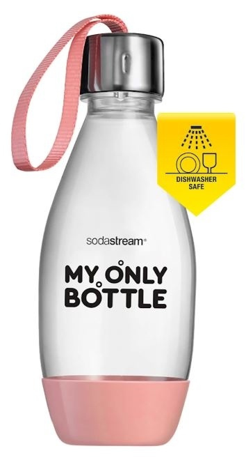 SodaStream My Only Bottle 0,5 l, Rosa in de groep HUISHOUDEN & TUIN / Huishoudelijke apparaten / Water & Sap / Carbonatatiemachines / Accessoires bij TP E-commerce Nordic AB (38-89121)