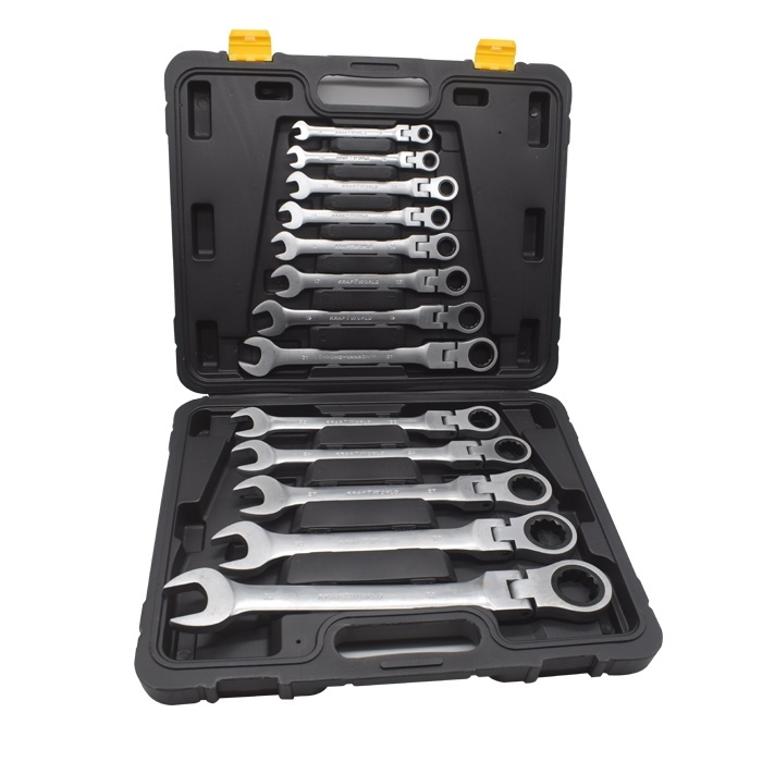 Kraft World - Set van 13 bloksleutels in de groep HUISHOUDEN & TUIN / Gereedschap / Overig gereedschap & Accessoires bij TP E-commerce Nordic AB (38-89202)