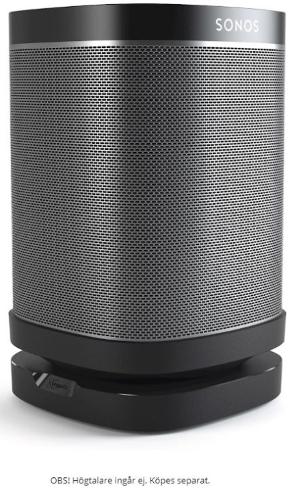 Vogels SOUND 4113 SonosPlay1/3 Tafelstandaard, zwart in de groep HOME ELECTRONICS / Audio & Beeld / Luidsprekers & accessoires / Luidsprekerbevestigingen bij TP E-commerce Nordic AB (38-89222)