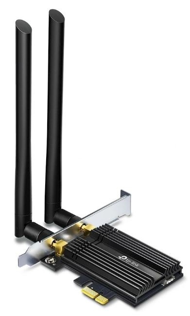 TP-Link Archer TX50E Trådlöst Nätverkskort in de groep COMPUTERS & RANDAPPARATUUR / Netwerk / Netwerkkaarten / PCI Express Draadloos bij TP E-commerce Nordic AB (38-89321)