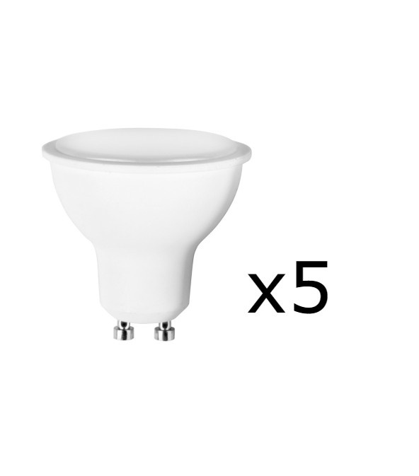 LED-lampa GU10 1W 230V 3000K 5-pack, Varmvitt in de groep HOME ELECTRONICS / Verlichting / LED-lampen bij TP E-commerce Nordic AB (38-89339-PKT05)