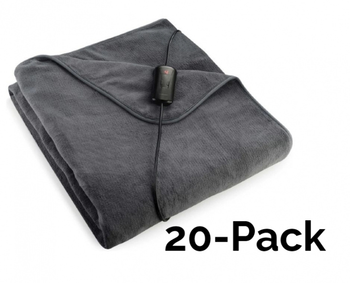 NORDIQZENZ Elektrisk värmefilt 160x130 cm, 20-Pack in de groep BEAUTY & HEALTH / Massage & Wellness / Elektrische dekens bij TP E-commerce Nordic AB (38-89419PKT3)