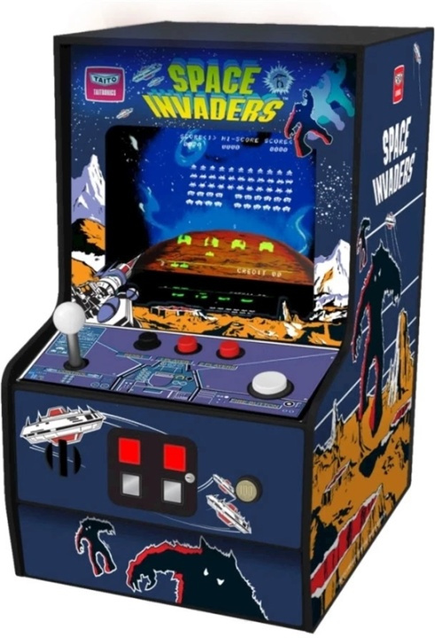My Arcade Micro Player Space Invaders in de groep HOME ELECTRONICS / Spelconsoles en accessoires / Overige games bij TP E-commerce Nordic AB (38-89488)