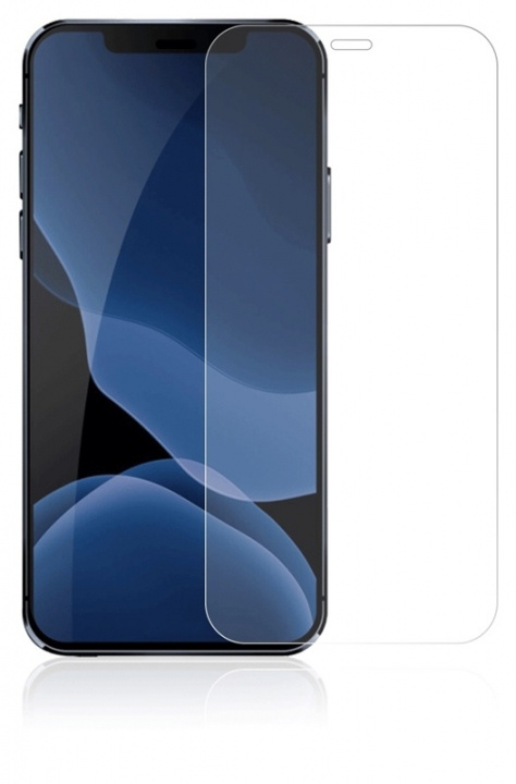 Mr Yes Volledig bedekkende gehard glazen screen protector voor iPhone 12/12 Pro, zwart in de groep SMARTPHONE & TABLETS / Mobielbescherming / Apple / Hobbykleuren / Screen Protectors bij TP E-commerce Nordic AB (38-89628)