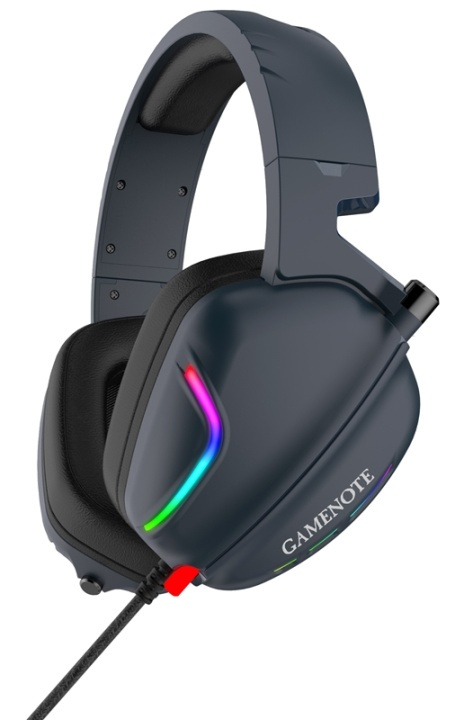 Havit H2019U Headset med RGB in de groep COMPUTERS & RANDAPPARATUUR / GAMING / Koptelefoon bij TP E-commerce Nordic AB (38-89690)