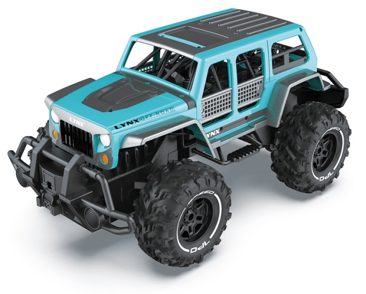 RC Big Foot Buggy 1:12, Blauw in de groep SPEELGOED, KINDER- & BABYPRODUCTEN / Op afstand bestuurbaar / Afstand bestuurbare auto\'s bij TP E-commerce Nordic AB (38-89870)