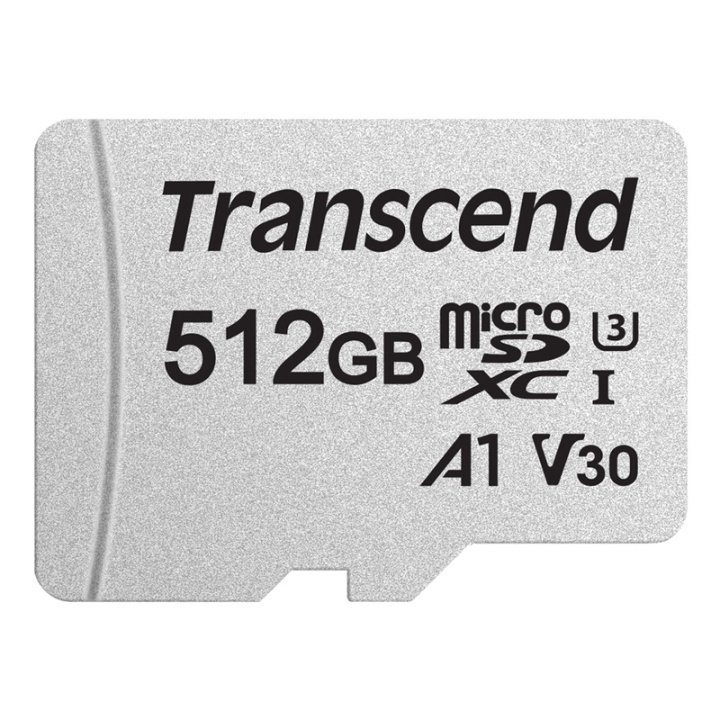 Transcend microSDXC 512GB U3 (R95/W40) in de groep HOME ELECTRONICS / Opslagmedia / Geheugenkaarten / MicroSD/HC/XC bij TP E-commerce Nordic AB (38-90444)