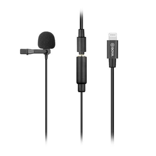 BOYA Microphone BY-M2 Lavalier iOS 6m. in de groep HOME ELECTRONICS / Audio & Beeld / Handmicrofoons bij TP E-commerce Nordic AB (38-90551)