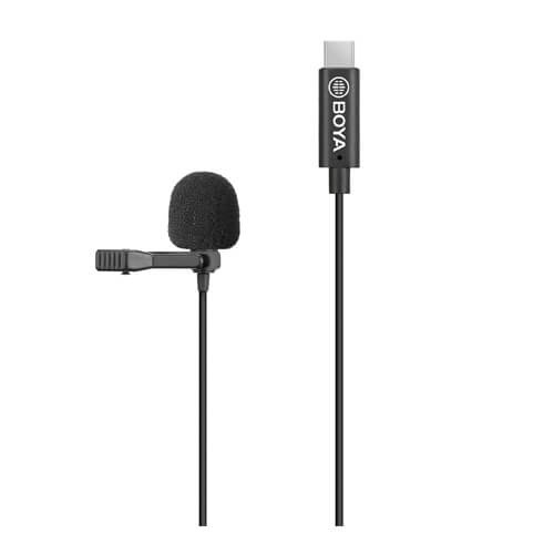 BOYA Microphone BY-M3 Lavalier USB-C 6m. in de groep HOME ELECTRONICS / Audio & Beeld / Handmicrofoons bij TP E-commerce Nordic AB (38-90552)