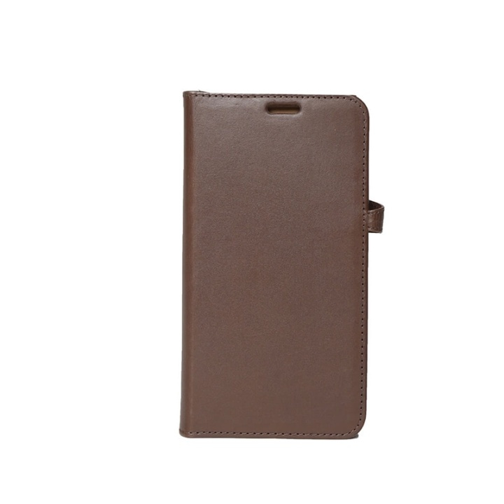 BUFFALO Wallet Leather Brown 3 Cardpockets iPhone 12 Pro Max in de groep SMARTPHONE & TABLETS / Mobielbescherming / Apple / IPL en laser / Wallet Case bij TP E-commerce Nordic AB (38-90577)