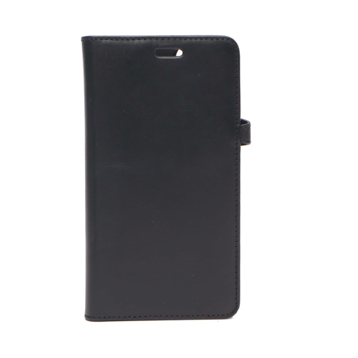 BUFFALO Wallet Leather Black 3 Cardpockets iPhone 11 in de groep SMARTPHONE & TABLETS / Mobielbescherming / Apple / Lippenstift / Wallet Case bij TP E-commerce Nordic AB (38-90587)