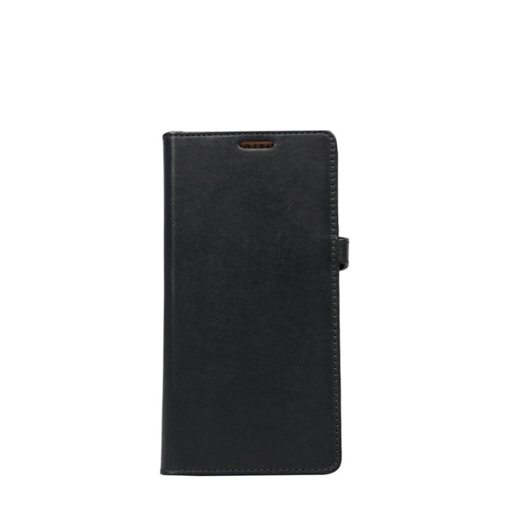 BUFFALO Wallet Leather Black 3 Cardpockets Samsung Galaxy A71 in de groep SMARTPHONE & TABLETS / Mobielbescherming / Samsung bij TP E-commerce Nordic AB (38-90594)