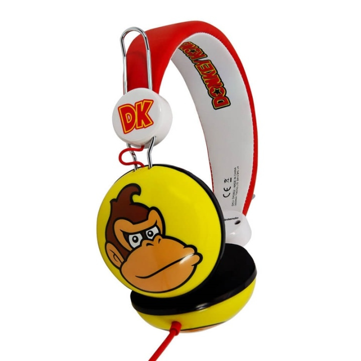 Donkey Kong Headphone Dome Tween On-Ear 90dB Kong in de groep HOME ELECTRONICS / Audio & Beeld / Koptelefoon & Accessoires / Koptelefoon bij TP E-commerce Nordic AB (38-90620)