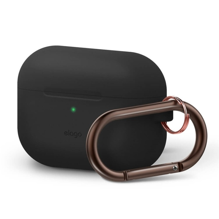 ELAGO Airpod Pro Hang Case Black in de groep HOME ELECTRONICS / Audio & Beeld / Koptelefoon & Accessoires / Accessoires bij TP E-commerce Nordic AB (38-90625)