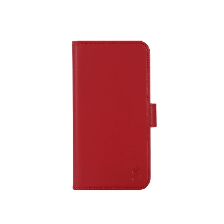 GEAR Wallet Red Limited Edition 3 Cardpockets iPhone 12 Pro Max in de groep SMARTPHONE & TABLETS / Mobielbescherming / Apple / IPL en laser / Wallet Case bij TP E-commerce Nordic AB (38-90660)