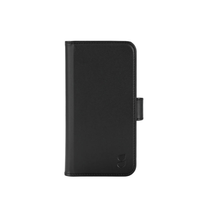 GEAR Wallet Black 3 Cardpockets iPhone 12 / 12 Pro in de groep SMARTPHONE & TABLETS / Mobielbescherming / Apple / Hobbykleuren / Wallet Case bij TP E-commerce Nordic AB (38-90673)