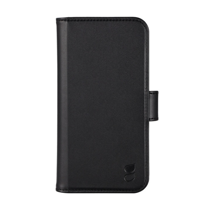 GEAR Wallet Black 3 Cardpockets iPhone 12 / 12 Pro 2in1 Magnetcover in de groep SMARTPHONE & TABLETS / Mobielbescherming / Apple / Hobbykleuren / Wallet Case bij TP E-commerce Nordic AB (38-90674)