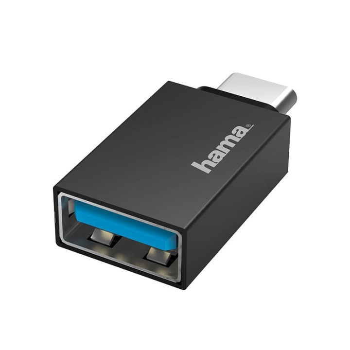 HAMA USB-C Adapter to USB-A USB 3.2 Gen1, 5 Gbps in de groep SMARTPHONE & TABLETS / Opladers & Kabels / Adapters bij TP E-commerce Nordic AB (38-90709)