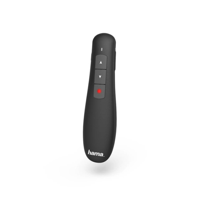 HAMA Wireless Presenter X-Pointer Black in de groep COMPUTERS & RANDAPPARATUUR / Computeraccessoires / Overige bij TP E-commerce Nordic AB (38-90717)