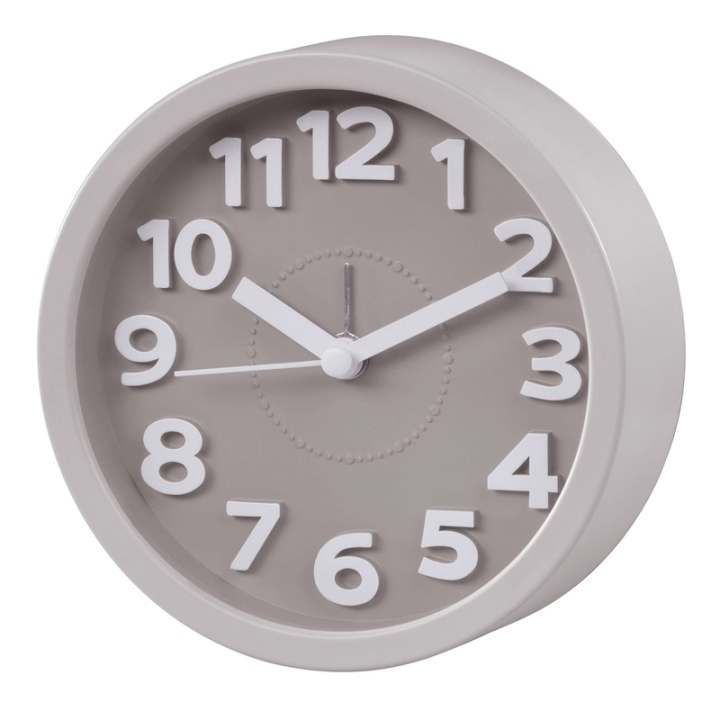 HAMA Alarm Clock Retro Rund Darkbrown in de groep HUISHOUDEN & TUIN / Horloges & Tellers / Wekkers bij TP E-commerce Nordic AB (38-90730)