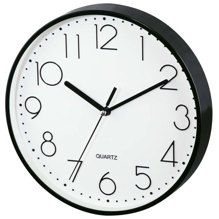 HAMA Wall Clock PG-220 Black in de groep HUISHOUDEN & TUIN / Horloges & Tellers / Wandklokken bij TP E-commerce Nordic AB (38-90750)