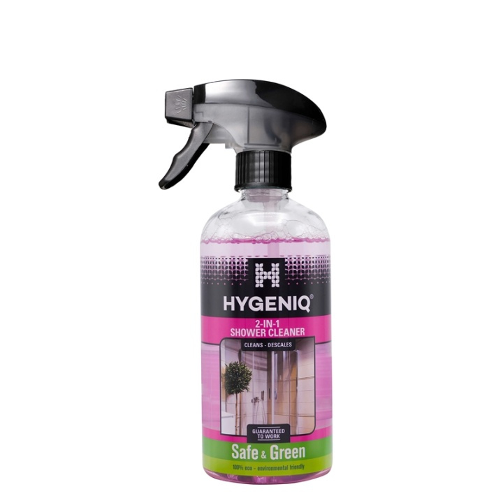 HYGENIQ 2-IN-1 SHOWER CLEANER Bad 500ml in de groep HUISHOUDEN & TUIN / Schoonmaakproducten / Wasmiddel bij TP E-commerce Nordic AB (38-90815)