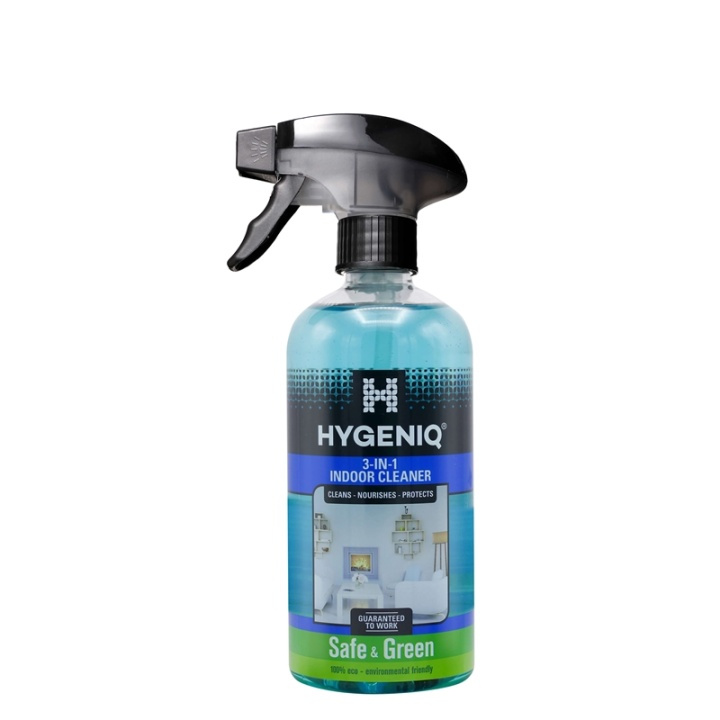 HYGENIQ 3-IN-1 INDOOR CLEANER Inomhus 500ml in de groep HUISHOUDEN & TUIN / Schoonmaakproducten / Wasmiddel bij TP E-commerce Nordic AB (38-90821)