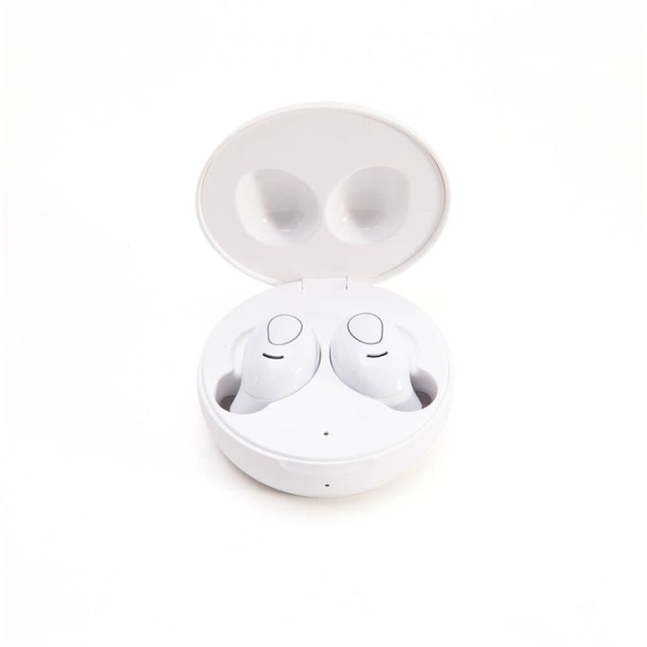 LEDWOOD Headphone i9 TWS True Wireless In-Ear White Mic in de groep HOME ELECTRONICS / Audio & Beeld / Koptelefoon & Accessoires / Koptelefoon bij TP E-commerce Nordic AB (38-90955)