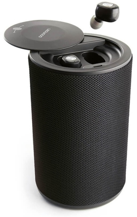 LEDWOOD Speaker and TWS T9 2in1 Black in de groep HOME ELECTRONICS / Audio & Beeld / Koptelefoon & Accessoires / Koptelefoon bij TP E-commerce Nordic AB (38-90958)