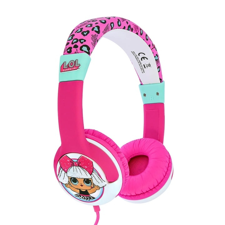 LOL Headphones Junior On-Ear 85dB Surprise in de groep HOME ELECTRONICS / Audio & Beeld / Koptelefoon & Accessoires / Koptelefoon bij TP E-commerce Nordic AB (38-90966)