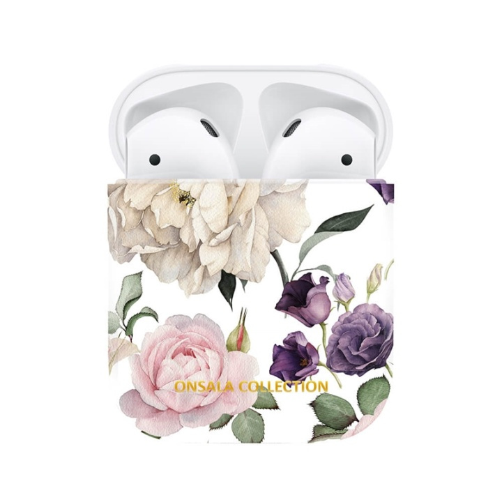 ONSALA COLLECTION Airpods case Rose Garden in de groep HOME ELECTRONICS / Audio & Beeld / Koptelefoon & Accessoires / Accessoires bij TP E-commerce Nordic AB (38-91038)