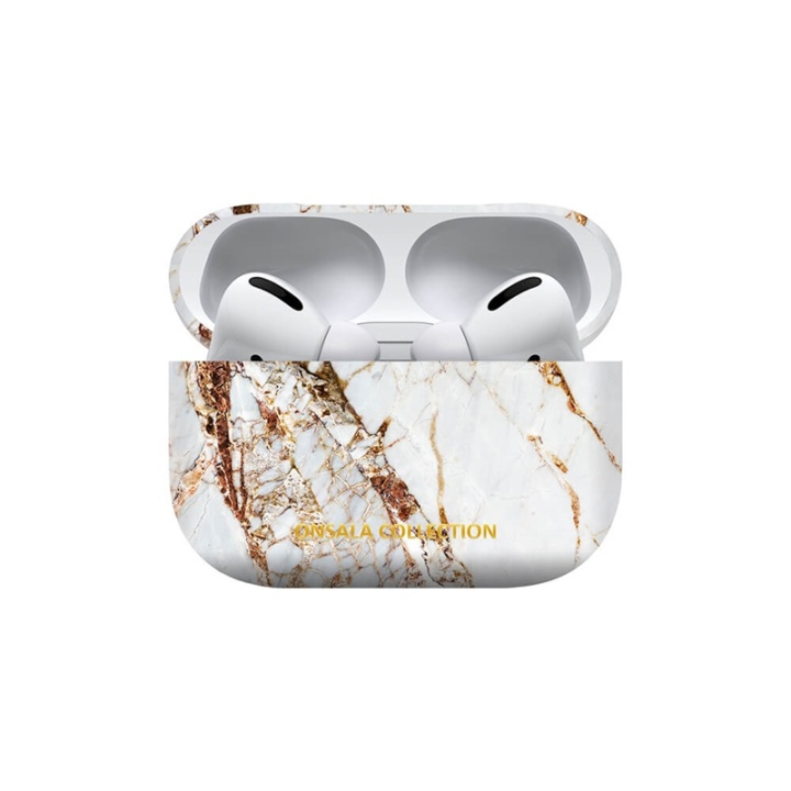 ONSALA COLLECTION Airpods Pro case White Rhino Marble in de groep HOME ELECTRONICS / Audio & Beeld / Koptelefoon & Accessoires / Accessoires bij TP E-commerce Nordic AB (38-91043)