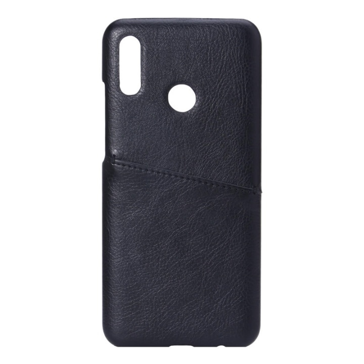 ONSALA Mobile Cover Black with Cardpocket Huawei P Smart 2019 in de groep SMARTPHONE & TABLETS / Mobielbescherming / Huawei bij TP E-commerce Nordic AB (38-91099)