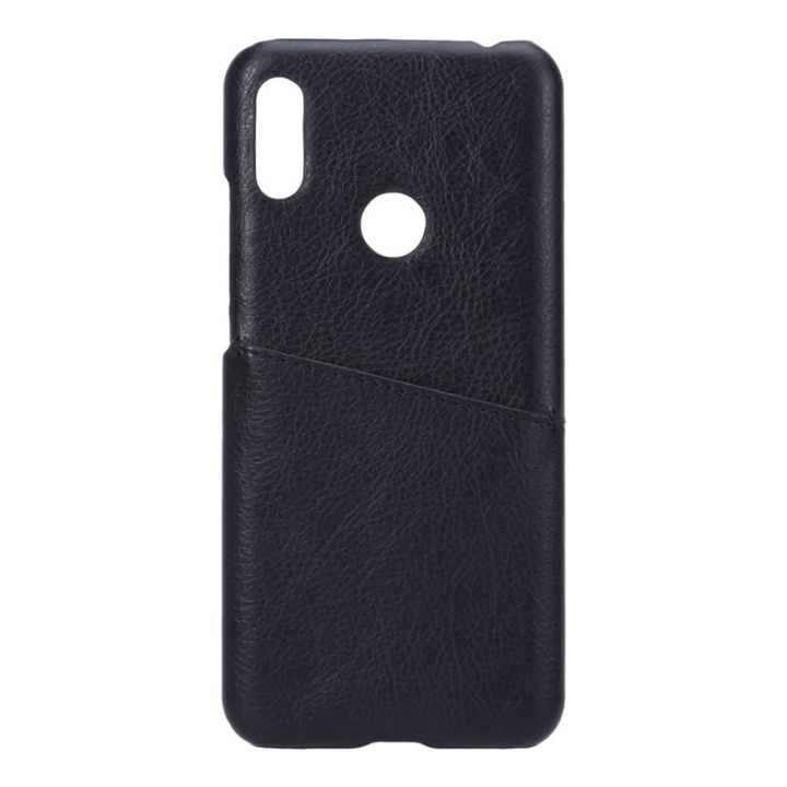 ONSALA Mobile Cover Black with Cardpocket Huawei Y6 in de groep SMARTPHONE & TABLETS / Mobielbescherming / Huawei bij TP E-commerce Nordic AB (38-91103)