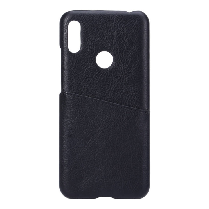 ONSALA Mobile Cover Black with Cardpocket Huawei Y6 in de groep SMARTPHONE & TABLETS / Mobielbescherming / Huawei/Honor bij TP E-commerce Nordic AB (38-91103)