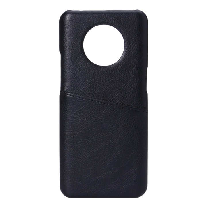 ONSALA Mobile Cover Black with Cardpocket Oneplus 7T in de groep SMARTPHONE & TABLETS / Mobielbescherming / OnePlus bij TP E-commerce Nordic AB (38-91107)