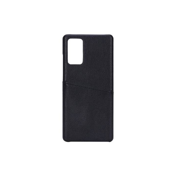 ONSALA Mobile Cover Black with Cardpocket Samsung Note 20 5G in de groep SMARTPHONE & TABLETS / Mobielbescherming / Samsung bij TP E-commerce Nordic AB (38-91113)