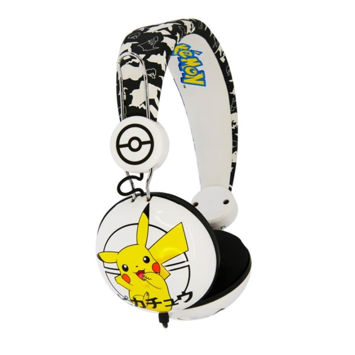 Pokémon Hörlur Dome Tween On-Ear 90Db Japansk Pikachu in de groep HOME ELECTRONICS / Audio & Beeld / Koptelefoon & Accessoires / Koptelefoon bij TP E-commerce Nordic AB (38-91149)