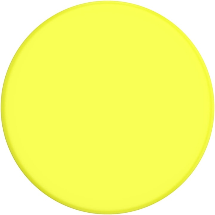 POPSOCKETS Neon Jolt Yellow Removable Grip with Standfunction in de groep SMARTPHONE & TABLETS / Overige accessoires / Popsockets bij TP E-commerce Nordic AB (38-91216)