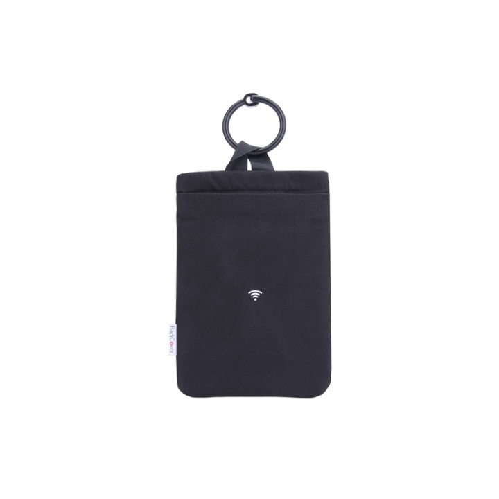 RADICOVER Radiation protected Mobil bag Large Black in de groep SPEELGOED, KINDER- & BABYPRODUCTEN / Kinderveiligheid / Babyphones bij TP E-commerce Nordic AB (38-91283)