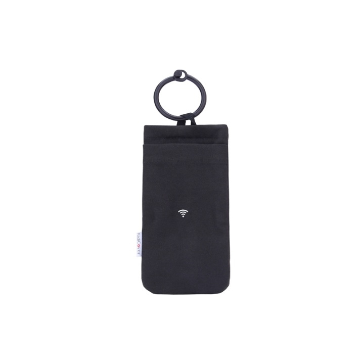 RADICOVER Radiation protected Mobile bag Small Black in de groep SPEELGOED, KINDER- & BABYPRODUCTEN / Kinderveiligheid / Babyphones bij TP E-commerce Nordic AB (38-91284)