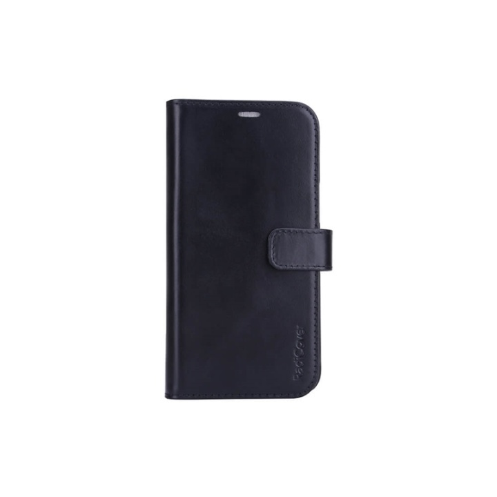 RADICOVER Radiation protected Mobilewallet Leather iPhone 12 Pro Max 2in1 Magnet Black 3-Led RFID in de groep SMARTPHONE & TABLETS / Mobielbescherming / Apple / IPL en laser / Wallet Case bij TP E-commerce Nordic AB (38-91318)