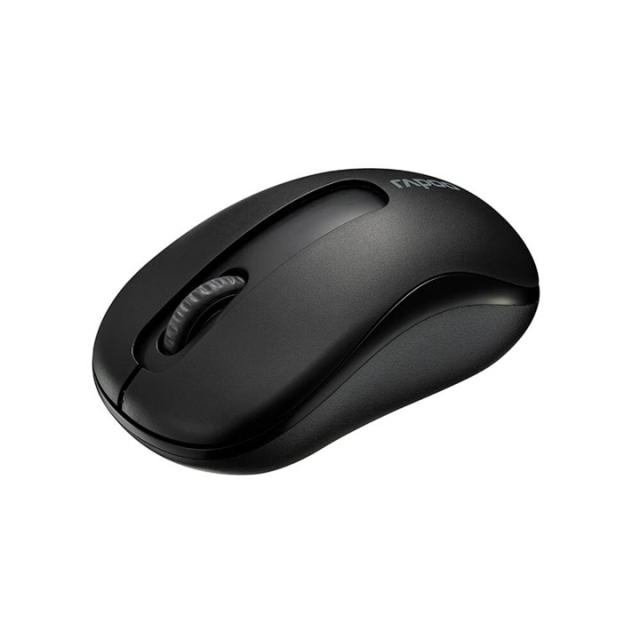 RAPOO Mice M10+ 2.4 GHz Wireless Optical Black in de groep COMPUTERS & RANDAPPARATUUR / Muizen en toetsenborden / Muizen / Draadloos bij TP E-commerce Nordic AB (38-91350)