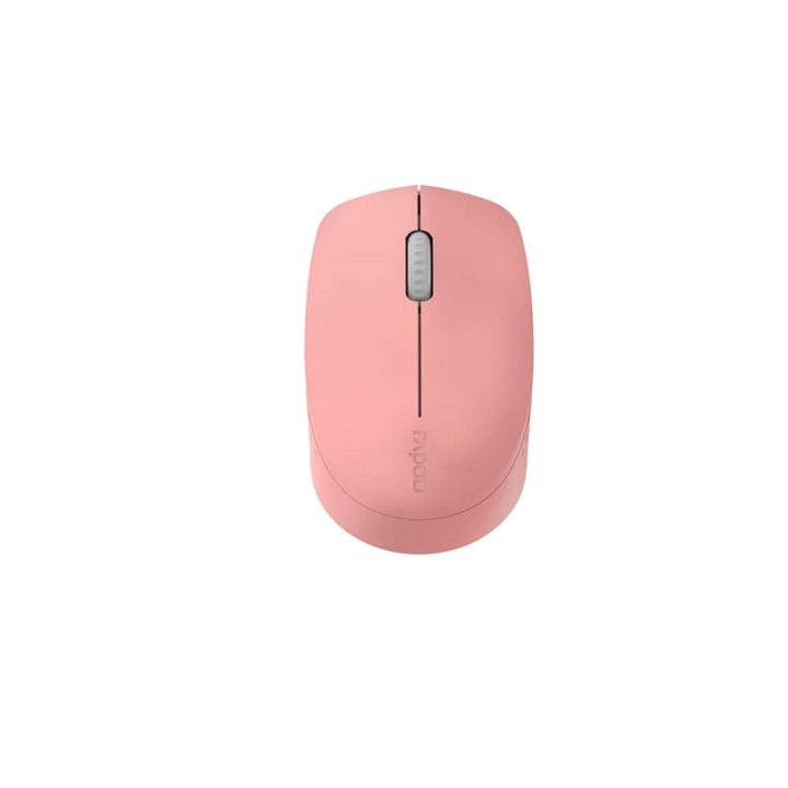 RAPOO Mice M100 Multi-Mode Wireless Optical Pink in de groep COMPUTERS & RANDAPPARATUUR / Muizen en toetsenborden / Muizen / Draadloos bij TP E-commerce Nordic AB (38-91355)